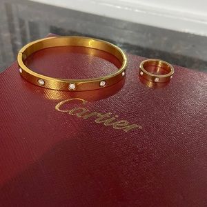 Cartier love bangle and ring 6
